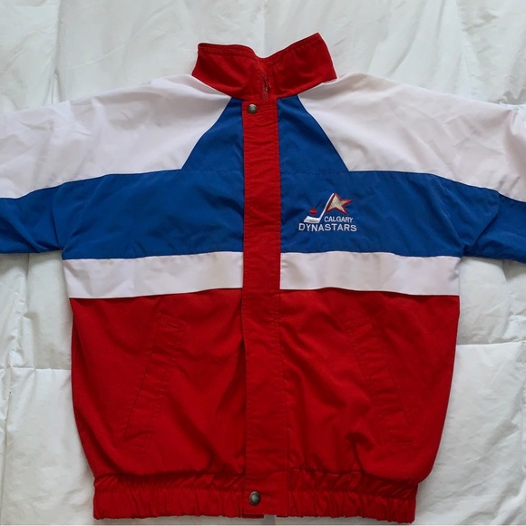 VINTAGE 90s Hockey Team Sportswear Jacket Size Small - Picture 3 of 10